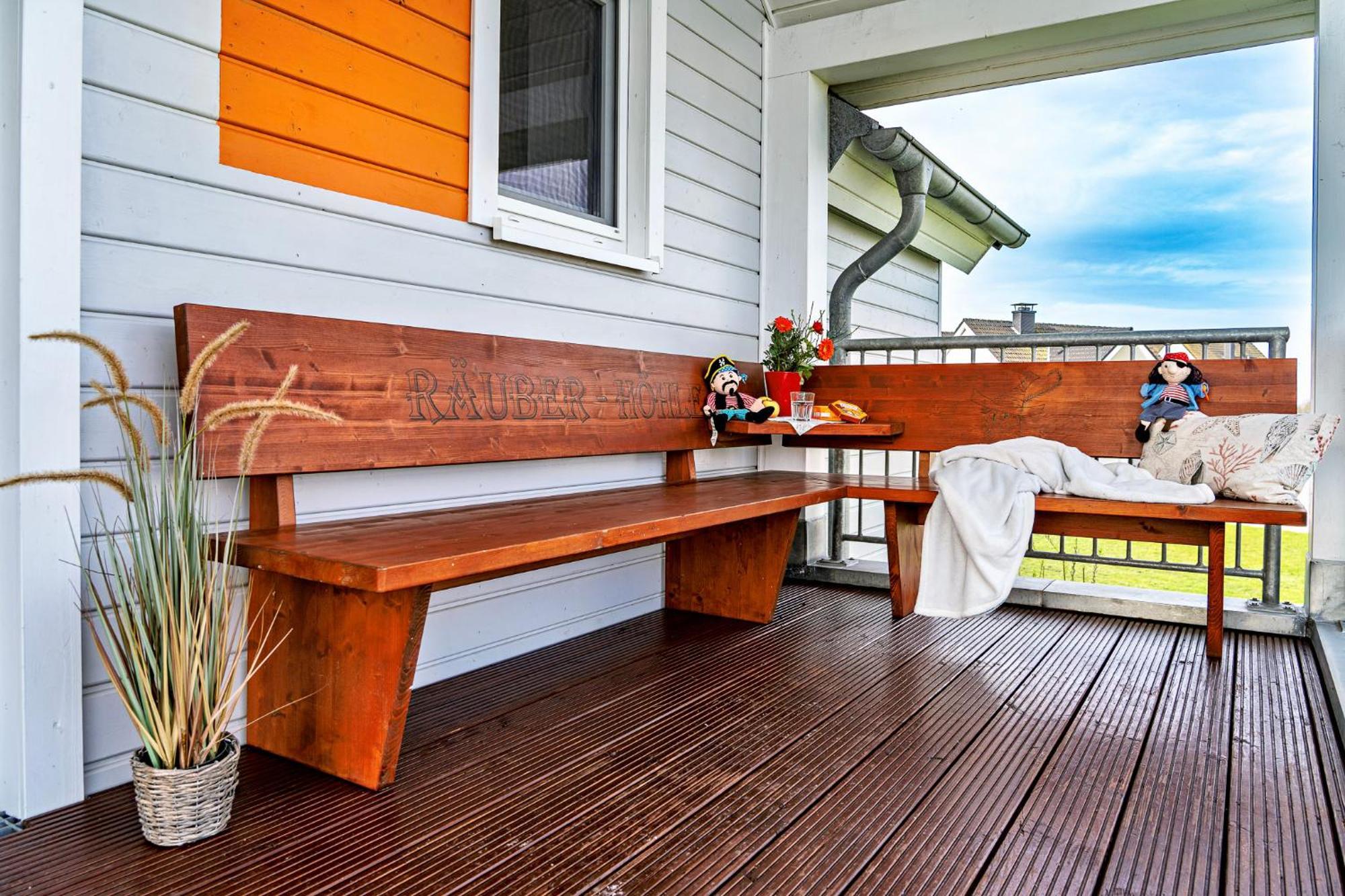 Fewo Raeuberhoehle By Seeblick Ferien Oro, Kamin, Sauna Olpenitz Ngoại thất bức ảnh